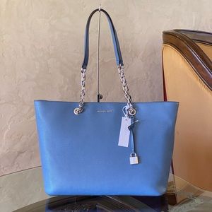 NWT Michael Kors Mercer chain md tz mf chain tote